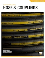 CAT hydraulic hose and couplings catalogue cover